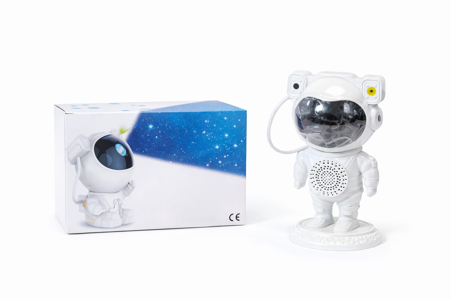 Astronaut Projektorlampe – LED Sternenhimmel Nachtlicht mit Lautsprecher